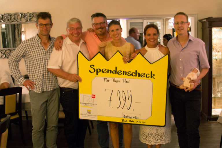 Spendenscheck turnier