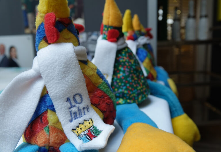 Unsere Jubiläumshühner